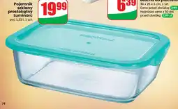 Dino Pojemnik szklany prostokątny oferta