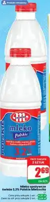 Mleko spożywcze świeże 3,2% Polskie