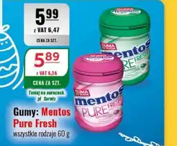 Eurocash Gumy: Mentos Pure Fresh oferta