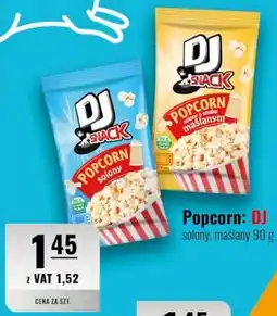 Eurocash Popcorn: DJ solony, maślany oferta