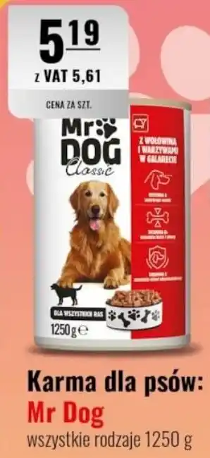 Eurocash Karma dla psów: Mr Dog oferta