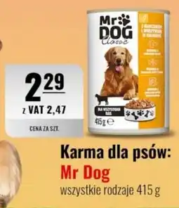 Eurocash Karma dla psów: Mr Dog oferta