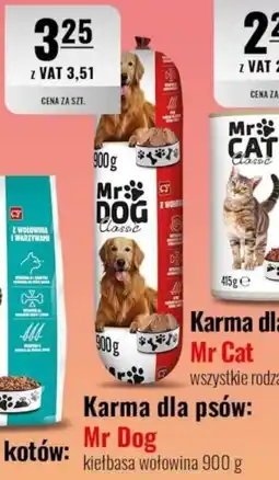 Eurocash Karma dla psów: Mr Dog kiełbasa wołowina oferta