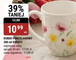 bi1 Kubek porcelanowy Kwiaty oferta