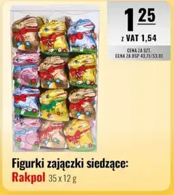 Eurocash Figurki zajączki siedzące: Rakpol oferta