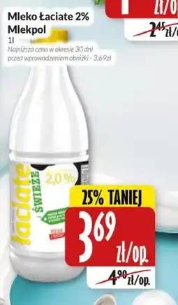 Hala Wola Mleko Laciate 2% Mlekpol oferta