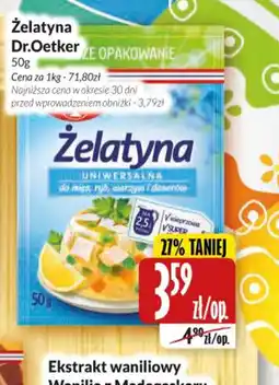 Hala Wola Zelatyna Dr. Oetker oferta