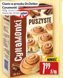 Hala Wola Ciasto w proszku Dr.Oetker Cynamonki oferta