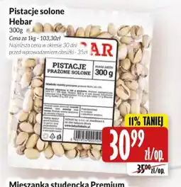 Hala Wola Pistacje solone Hebar oferta