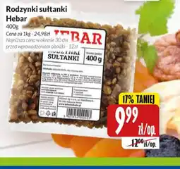 Hala Wola Hebar Rodzynki sułtanki oferta