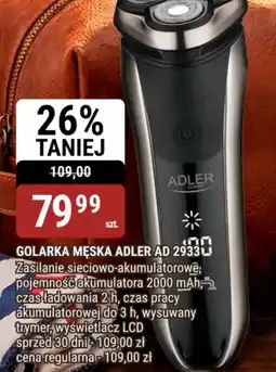 bi1 Golarka męska Adler AD 2933 oferta