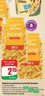 Dino Makaron pszenny Kuchnia Smaku oferta