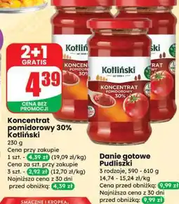 Dino Koncentrat pomidorowy 30% Kotliński oferta