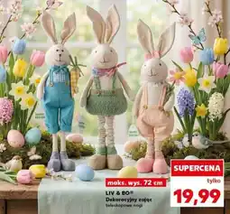 Kaufland LIV & BO Dekoracyjny zając teleskopowe nogi oferta