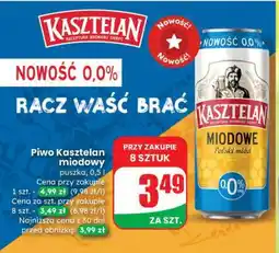 Dino Piwo Kasztelan miodowy oferta