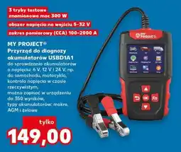Kaufland MY PROJECT Przyrząd do diagnozy akumulatorów USBD1A1 oferta