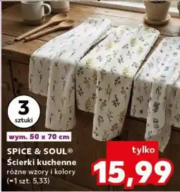 Kaufland SPICE & SOUL Ścierki kuchenne oferta