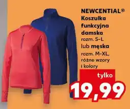 Kaufland NEWCENTIAL Koszulka funkcyjna damska rozm. S-L lub męska rozm. M-XL, różne wzory i kolory oferta