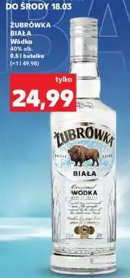 Kaufland ŻUBRÓWKA BIAŁA oferta