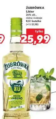 Kaufland Żubrówka likier oferta