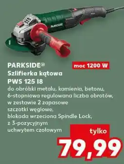 Kaufland PARKSIDE Szlifierka kątowa PWS 125 I8 oferta