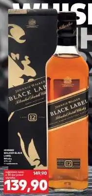 Kaufland JOHNNIE WALKER BLACK LABEL oferta