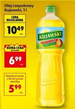 Biedronka Olej rzepakowy Kujawski, 1l oferta