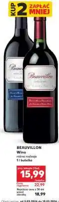 Kaufland BEAUVILLON Wino oferta