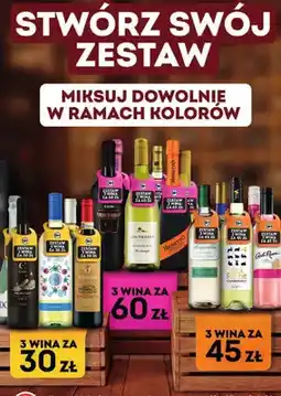 Żabka Wino zestaw 3 wina za 45 zł oferta