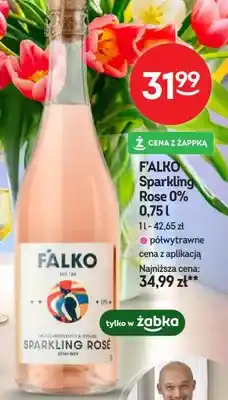 Żabka Wino Sparkling Rose 0% półwytrawne oferta