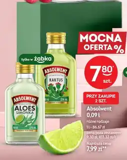 Żabka Aloes Limonka oferta