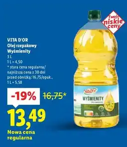 Lidl Olej rzepakowy Wyśmienity oferta