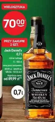 Żabka Whiskey Tennessee Old No.7 0,7l różne rodzaje oferta