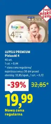 Lidl Pieluchy Premium 4 oferta