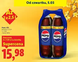 Lidl Pepsi XXL dwuszktuk oferta