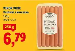 Lidl Parówki z kurczaka oferta