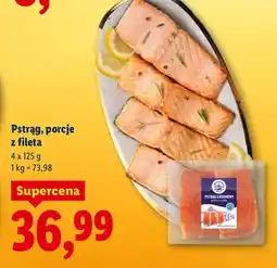 Lidl Pstrąg, porcje z fileta oferta