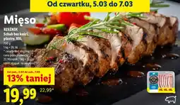 Lidl Schab bez kości, plastry, XXL oferta