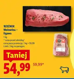 Lidl Wołowina - ligawa oferta