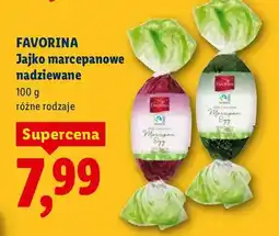 Lidl Jajko marcepanowe nadziewane różne rodzaje oferta