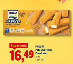 Lidl Paluszki rybne Cornflakes oferta