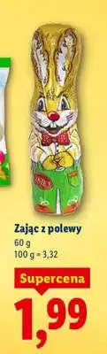 Lidl Zając z polewy oferta