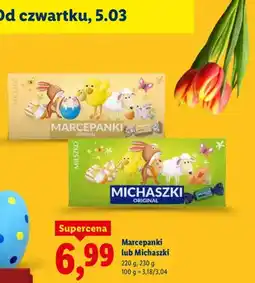 Lidl Marcepanki lub Michaszki oferta
