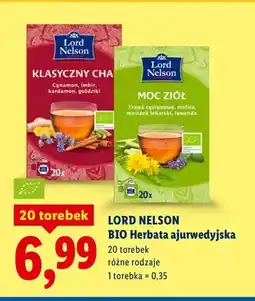 Lidl Herbata ajurwedyjska BIO oferta
