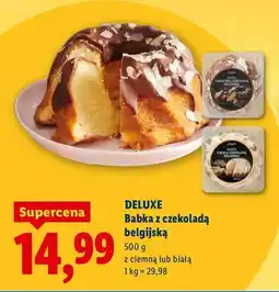Lidl Babka z czekoladą belgijską z ciemną lub białą oferta