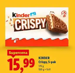 Lidl Crispy, 5-pak oferta