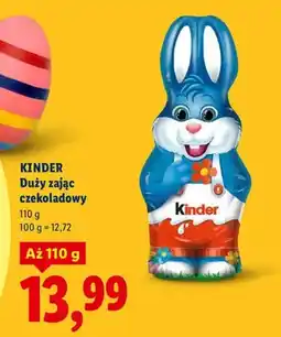 Lidl Duży zając czekoladowy oferta