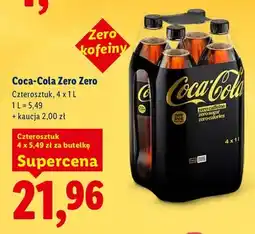 Lidl Napój gazowany Zero Zero oferta