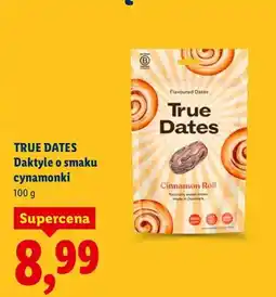 Lidl Daktyle o smaku cynamonki oferta
