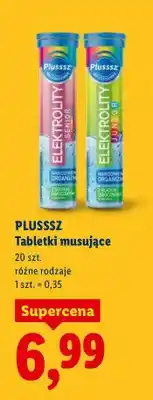 Lidl Tabletki musujące oferta
